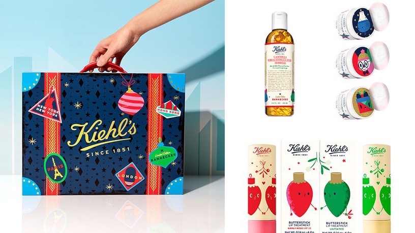 Kiehl’s×Andrew Bannecker童趣滿點!不只聖誕倒數月曆變皮箱,其中這款還能抽聖誕禮!