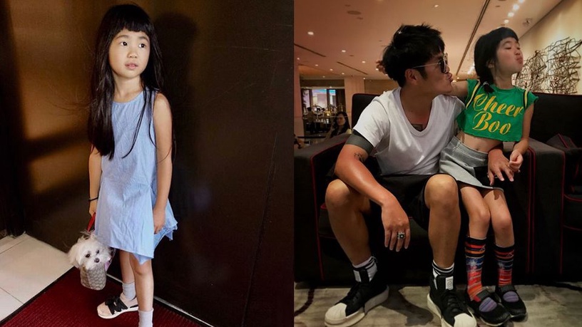 曹格的女兒Grace長大了!真的變好多,8歲遺傳媽媽大長腿