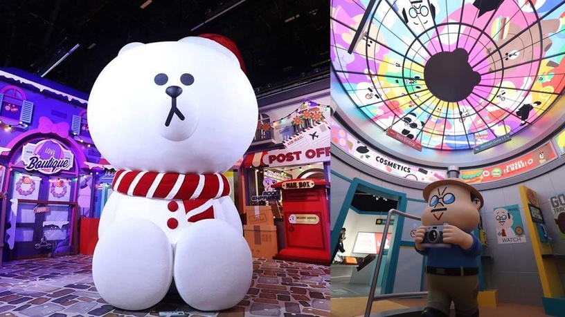 LINE FRIENDS展覽劃重點!12/25華山登場,四米高熊大還有隱藏版體驗