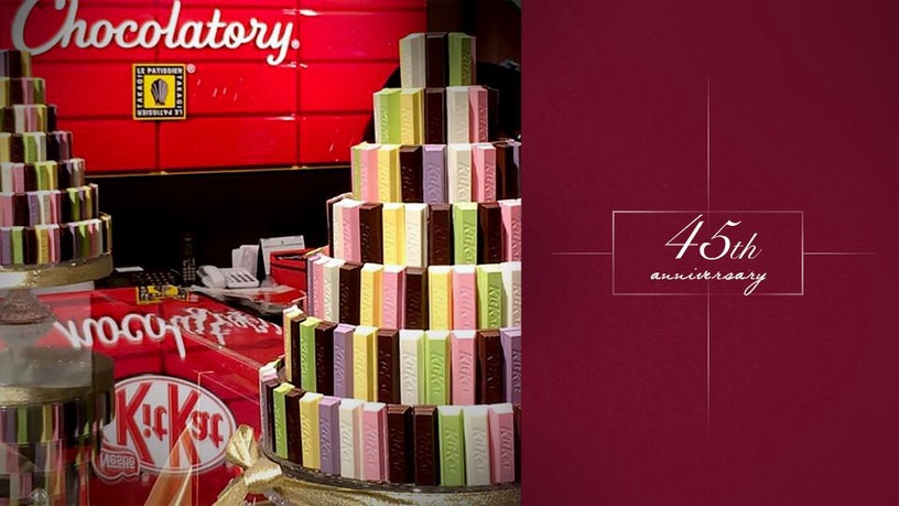 KitKat 45週年發售超強限定禮盒,35種經典口味一次吃到!