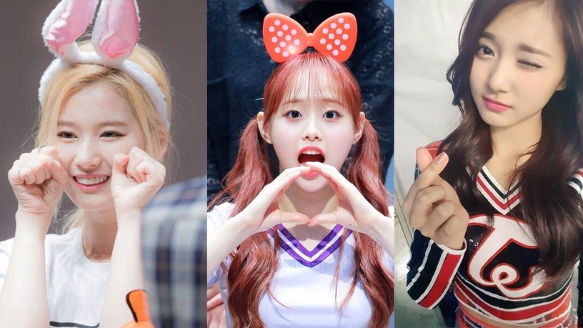 韓國新拍照手勢「Chuu愛心」！TWICE教你比，那年我們玩過的流行手