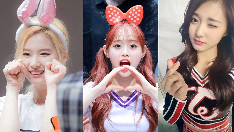 韓國新拍照手勢「Chuu愛心」!TWICE教你比,那年我們玩過的流行手