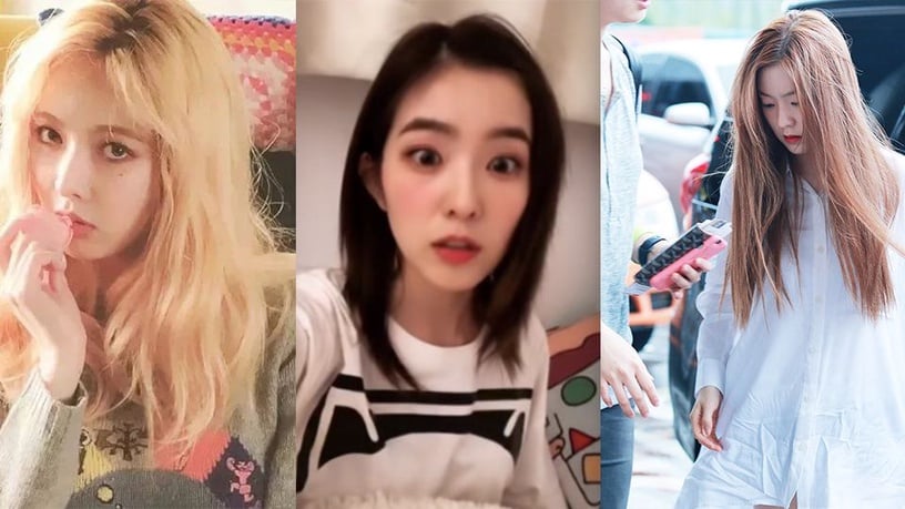 Irene「零布丁頭」的真相!3技巧讓布丁頭變成混血感,不用一直染