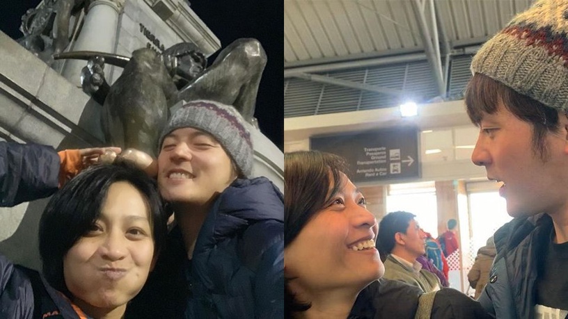 宥勝成功征服南極!失聯一個多月,愛妻小嫻飛過半個地球驚喜迎接