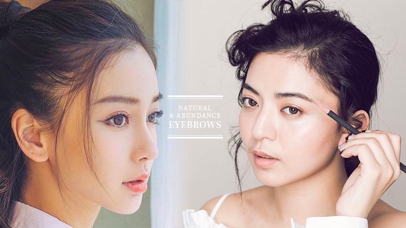 許瑋甯、Angelababy的豐盈「野生眉」!無眉人掌握這些技巧,立馬讓眉毛自然又濃密