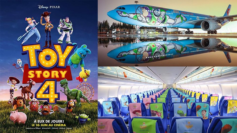 《玩具總動員》聯名班機來啦！迪士尼x東方航空帶你飛向宇宙浩瀚無垠