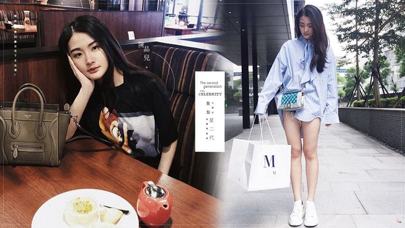 陳昭榮超美18歲女兒「陳品兒」下月出道!盤點中港台演藝圈最美星二代