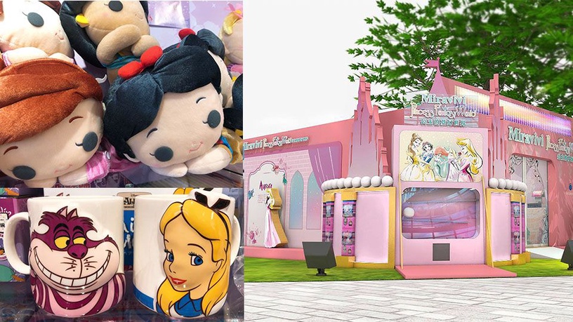 迪士尼公主迷別錯過!「Miravivi的夢幻公主世界」期間限定店來囉~