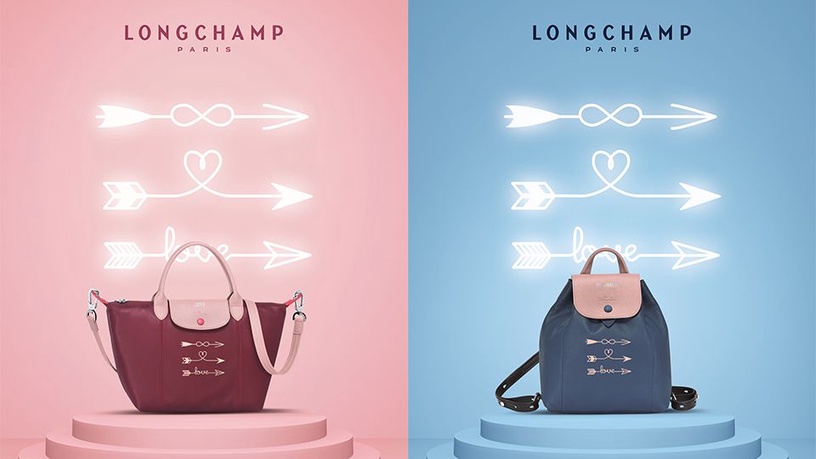 Longchamp 小羊皮訂製包服務!限時2個月,專屬刻字、圖騰、背帶顏色自己搭!
