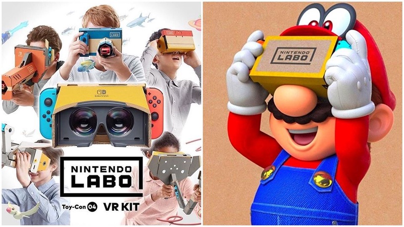 在家就能玩「瑪利歐VR」了!全新任天堂Labo VR眼鏡套組台灣上市!