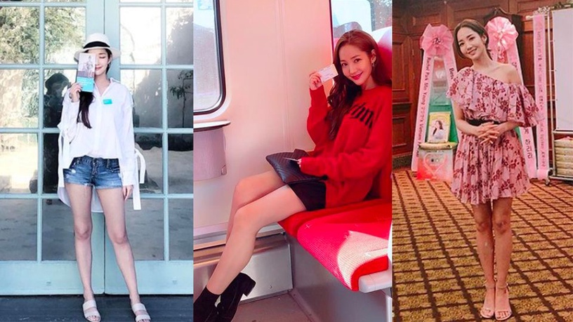朴敏英美腿勻稱好看!瘦腿按摩6大招,敏英同款美腿get