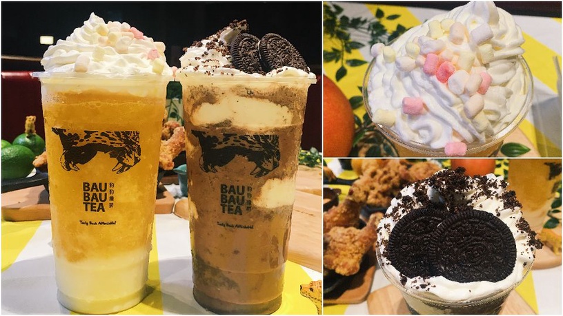 「豹豹獵茶BAUBAUTEA」推「Oreo鮮奶冰沙」、「豹戀芒果冰沙」,清爽口味新冰沙絕對要試!還有機會免費喝一年的豹紋波霸鮮奶!