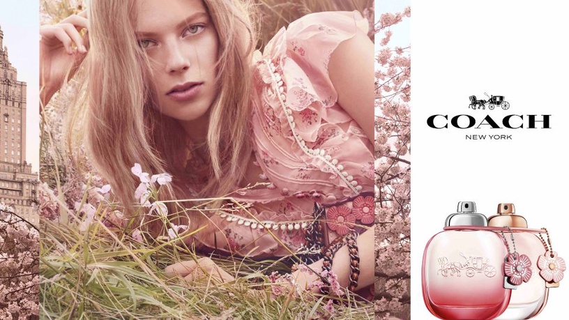 壞壞女孩Lexi Boling X COACH 嫣紅芙洛麗淡香精、玩味花香與茶香玫瑰風潮再起 ,完全就是夏天的味道!