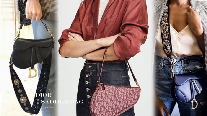 小包控必收!Dior推出迷你版Saddle bag,精巧細緻外型,嬌小女孩更好駕馭!