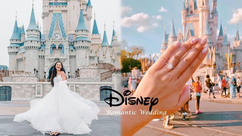 在迪士尼結婚不是夢！史上最夢幻「迪士尼婚禮」，滿足妳對童話的所有嚮往，直接就是公主本人！
