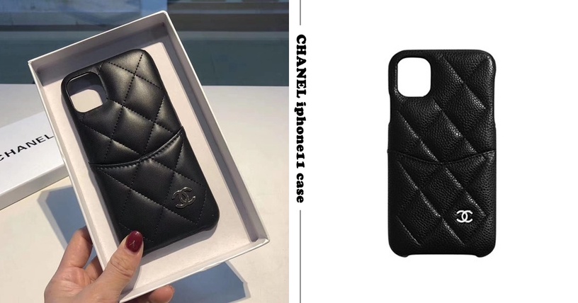 CHANEL推出 iphone11手機殼!高奢小羊皮、自帶卡夾層,一機在手好時尚!