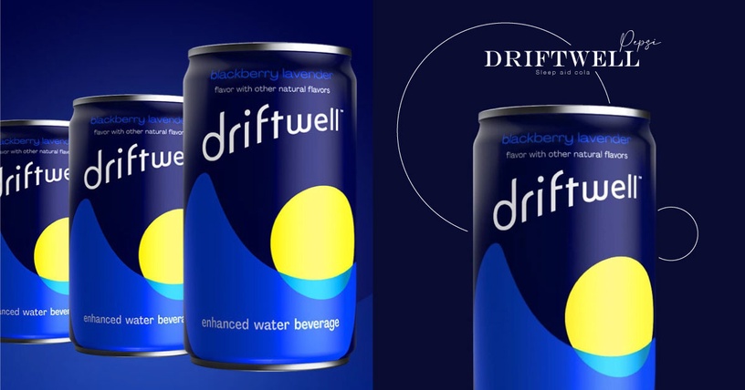 失眠不再來!百事可樂新推「DRIFTWELL 助眠飲料」,夢幻口味、特殊成分讓你超放鬆~