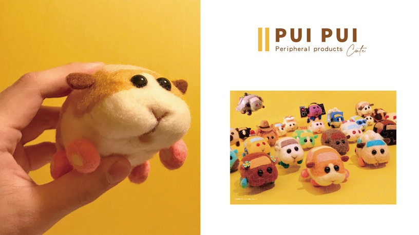 《PUI PUI 天竺鼠車車》官方周邊首發!預計3月發售,各角色一字排開太萌啦