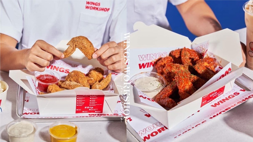 頂呱呱新品牌「Wings Workshop!雞翅食研所」新開幕!香脆「100支炸雞翅桶」讓你爽吃