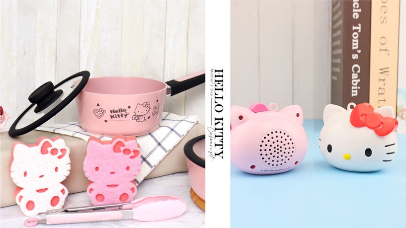 母親節禮物首選!7-11獨家預購「Hello Kitty鍋具組」,買再送Kitty造型菜瓜布、料理夾