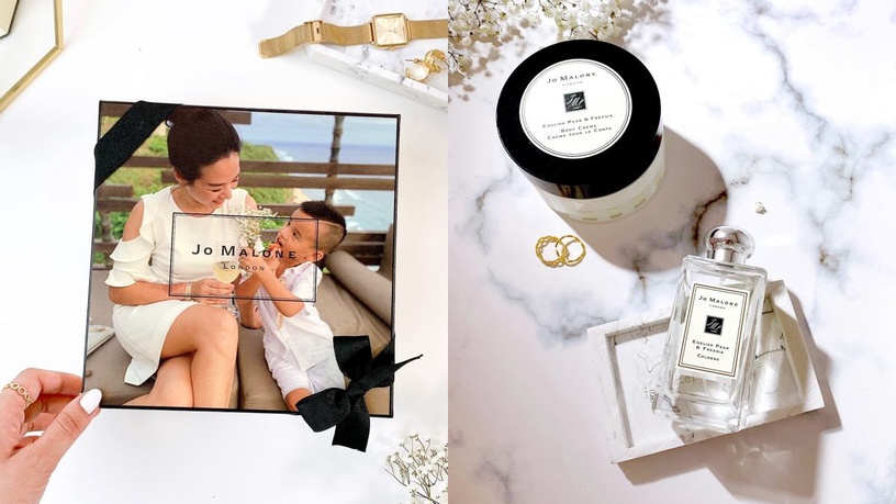 母親節送禮不糾結!網友激推Jo Malone London客製化相片禮盒,回憶用經典香水來標記~