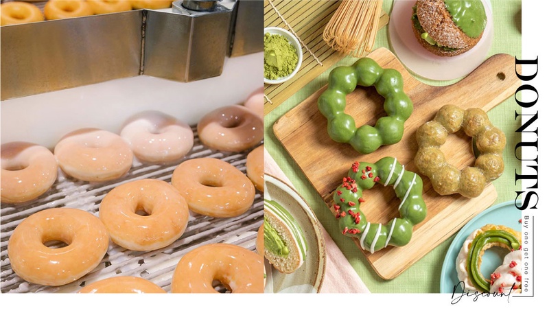 甜甜圈買一送一!連鎖甜甜圈品牌優惠「Mister Donut、Krispy Kreme」每顆最低18元