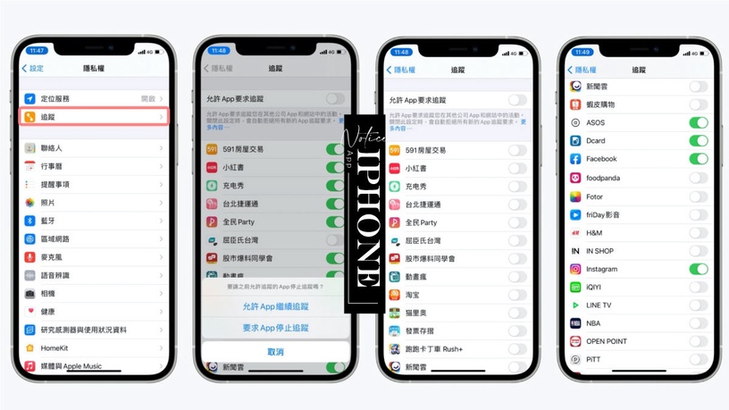 iPhone 更新後常常跳出「允許追蹤通知」?如何關閉、設定隱私權這篇教你一次搞定!