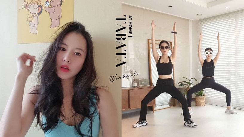 韓國「Tabata仙女」Lahee親授！10個超燃脂Tabata運動，只要2週小腹、手臂直接瘦一圈