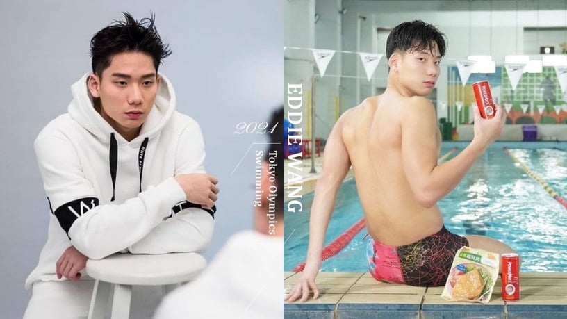 奧運分組第一!游泳王子「王冠閎」太平洋寬肩+六塊腹肌超圈粉,高顏值曹佑寧也認證