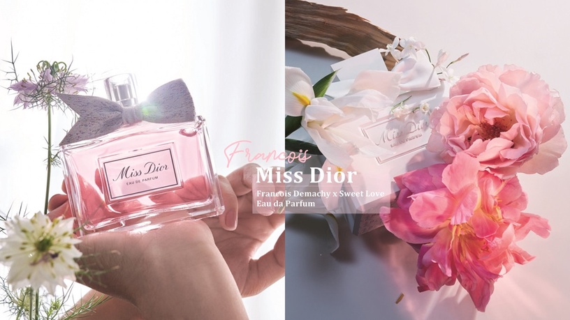 人間最美Sweet Love玫瑰現身全新《Miss Dior香氛》,是漂亮女生的香味無誤!