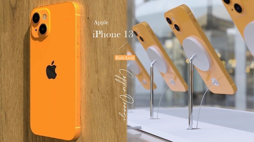 iPhone 13新色「芒果橘」超搶眼!Face ID將支援口罩解鎖、還有蘋果獨家功能神秘登場
