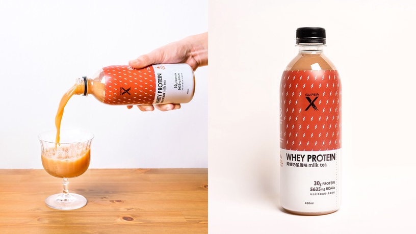手搖取代正餐!?最健康又美味的奶茶,「Super X頂級分離乳清蛋白飲」低脂又低糖