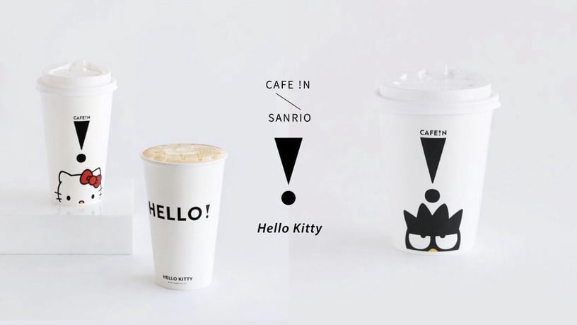 Hello Kitty現身CAFE IN！CAFE IN獨家Hello Kitty杯、蝴蝶結蘋果派太萌，「這天」開賣