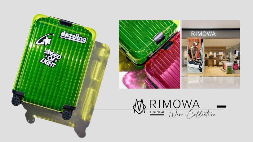 RIMOWA台北忠孝專門店盛大開幕,超吸睛 Essential Neon 螢光色行李箱限量發售!
