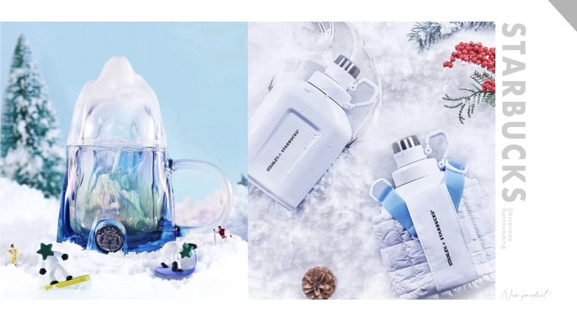 星巴克「聖誕滑雪系列周邊」登場!STANLEY水壺穿上滑雪服,冰瑩鑽石杯閃亮必收藏