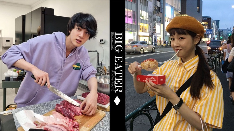 2021韓網票選「最會吃的大胃王明星」TOP6!BTS Jin一天能吃8餐,冠軍一餐吃12碗拉麵!