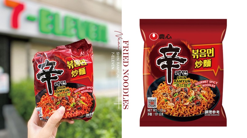台灣也有!7-11「農心辛炒麵」搶先開賣,超Q辛字魚板+夠辣有勁炒麵,限時優惠快筆記