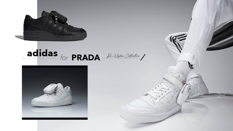 adidas x Prada聯名球鞋第三波！Prada尼龍拉鍊小包躍上Originals鞋款，台灣這天開搶！