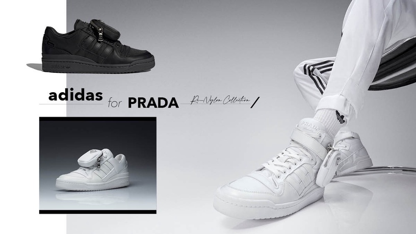 adidas x Prada聯名球鞋第三波!Prada尼龍拉鍊小包躍上Originals鞋款,台灣這天開搶!