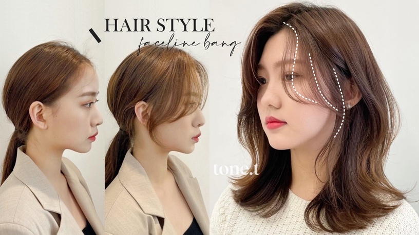 韓國髮型師公認萬用「修顏瀏海」推薦！超簡單居家剪法必學，整形級修飾顴骨、顯小臉