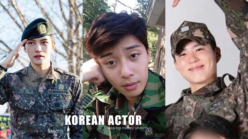 朴寶劍軍裝照登熱搜! 7位男星穿軍服照,池昌旭、金在中帥度報表,朴敘俊模樣超青澀