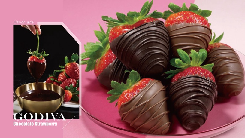 巧克力控開吃!GODIVA「手製草莓巧克力」熱賣回歸,整顆草莓包裹巧克力限時3天開賣