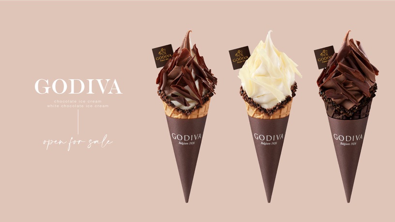 巧克力控開吃！GODIVA巧克力霜淇淋升級，濃郁霜淇淋＋巧克力脆片口感升級，價格不變！