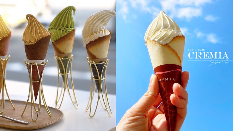 Cremia冰淇淋台灣賣到翻！日本Cremia口味：巧克力、抹茶皆人氣，還有金箔&amp;薰衣草！