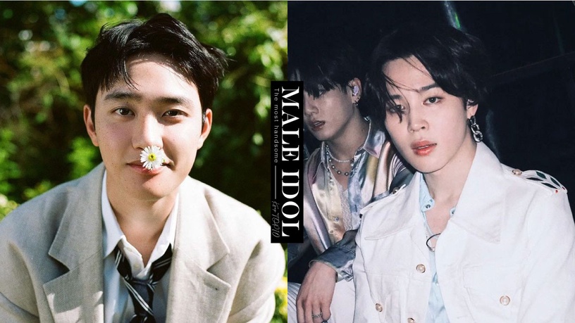 2022「Kpop最帥男偶像」TOP10!EXO D.O第六、車銀優第三,BTS四名成員進榜!