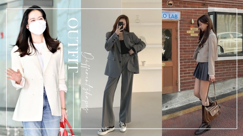 孫藝珍西裝蜜月私服太仙!不同身型西外穿搭技巧公開,五五身女孩這樣搭無痛增高5公分