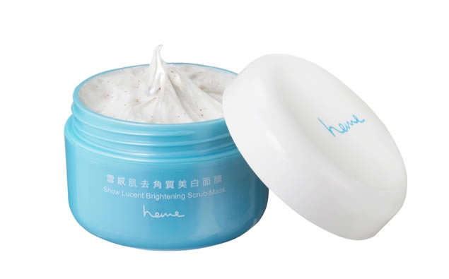 會呼吸的雪白肌 heme雪感肌去角質美白面膜 搶先全台上市