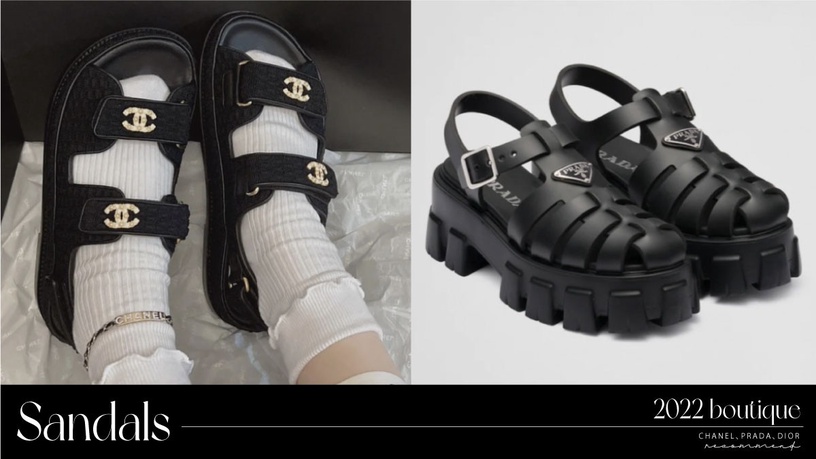 2022夏季「新款精品涼鞋」推薦!CHANEL、PRADA、DIOR 時髦又百搭,HERMÈS這款太生火