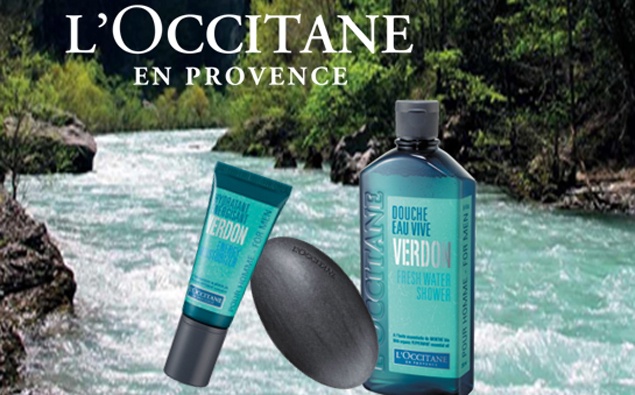 L'OCCITANE 維登男士系列 8/2 活力上市