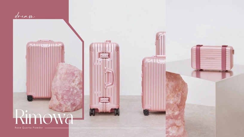 今年最美粉紅色！Rimowa 夢幻「玫瑰石英粉」新色登場，斜背包、手機殼耐用又時尚！